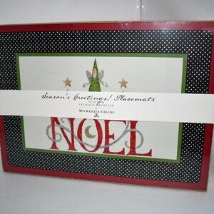 Patience Brewster Season’s Greetings! Cork Back Placemats - Set of 4 #: 32618-12